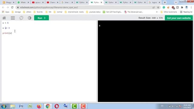 Tutorial #13 | Python Assignment Operators