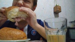 хот-дог из батона