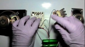 Самодельный Усилитель Звука из детали от сетевой карты.