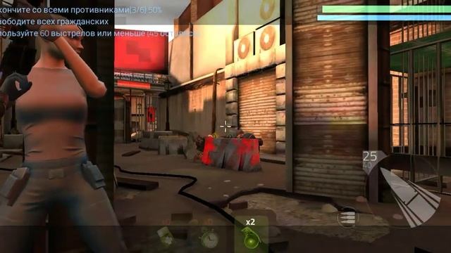 Прохождение игры Cover Fire раздел 1-2 ворота смотреть онлайн