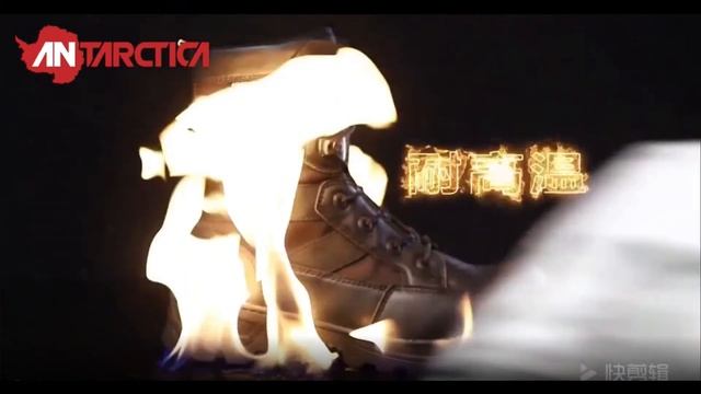 водонепроницаемые берцы из кожи и замши ANTARCTICA смотреть онлайн