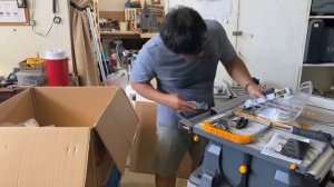 Unboxing INGCO Table Saw TS15008