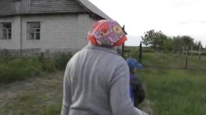 №2. Приезд Марины с внуком в Потеряевку.  Надежда    встречает.