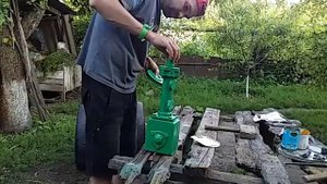 Мотоблок из бензопилы Дружба: Сборка