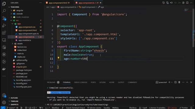 What is Typescript in Angular 16 Part 6,Angular 16 Tutorial,Complete Course of Angular 16 #angular1