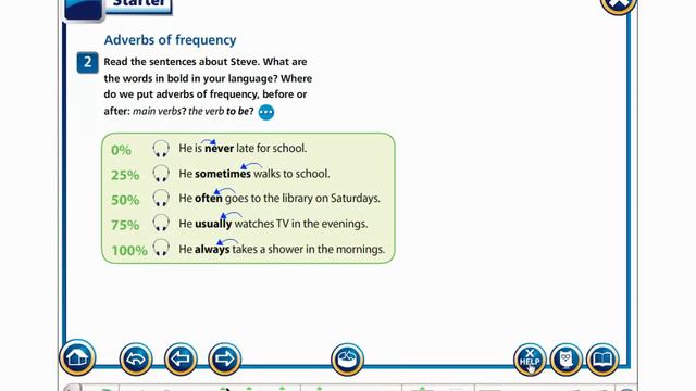 On Screen 3 IWB Starter Unit grammar смотреть онлайн