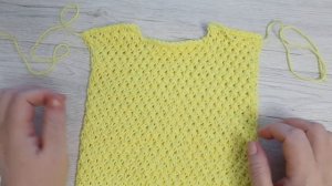 Безрукавка спицами для малыша. МК