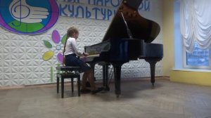 Баева Лилия (12 лет).  Д. Циполи. ФУГЕТТА ре минор;  Г. Свиридов. КОЛДУН