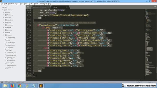 #77 Make E-com Website in Laravel 5.6 / 5.7 | Order Review Page | Payment Methods | COD | Paypal смотреть онлайн