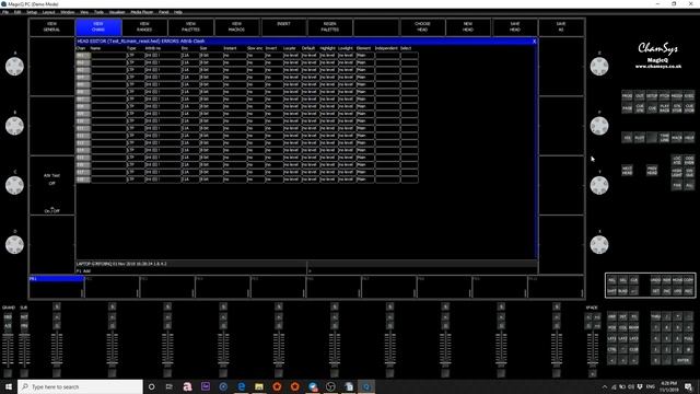 Chamsys and Resolume Part2 - HeadEditor (RUS)