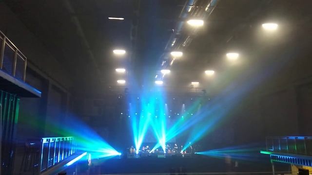 Тест всего оборудования перед концертом