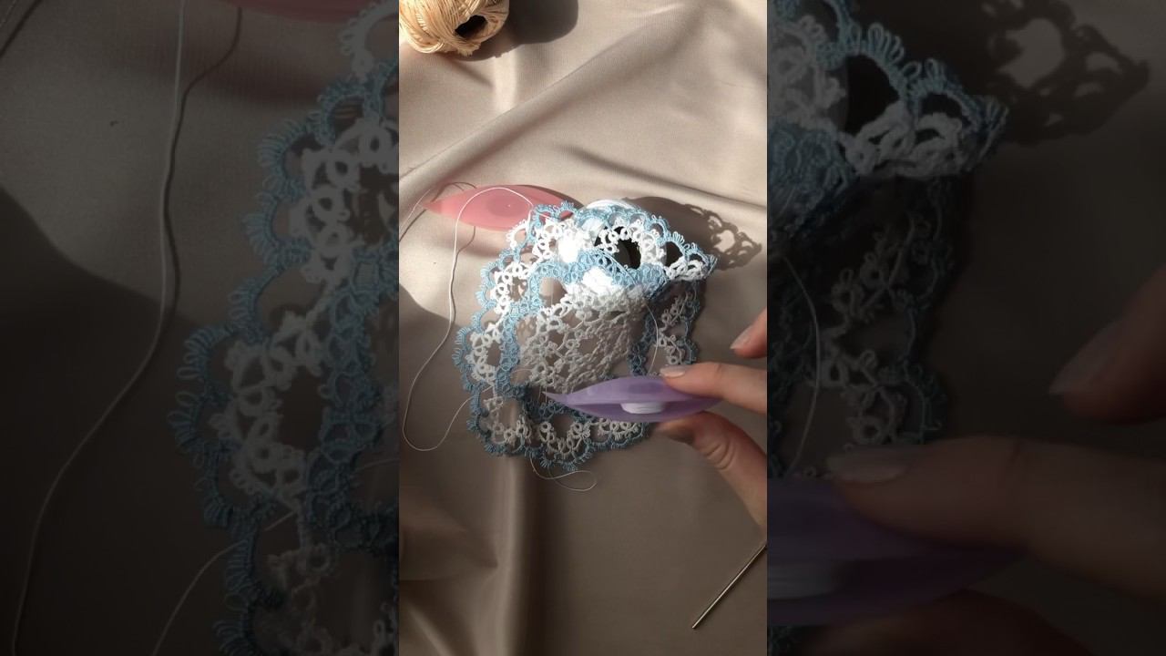 Почему именно фриволите?  #кружево #ручная_работа #творчество смотреть онлайн