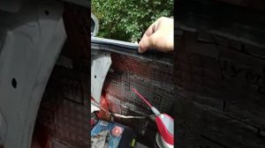 Замена резинового уплотнения багажника Camry SV41