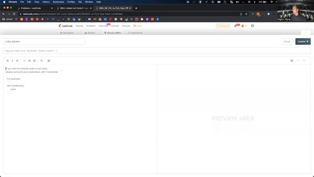 142. Linked List Cycle II (2023-03-09) смотреть онлайн