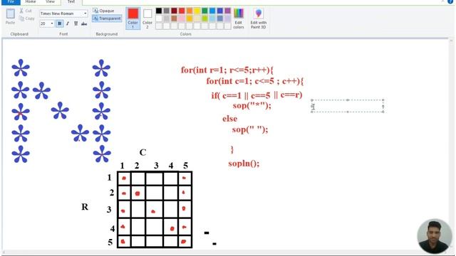 N print in star pattern || Star Pattern program Java || CodingWithved || coding Ved || I Print java смотреть онлайн