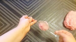 ?DIY Коврик из помпонов Своими руками