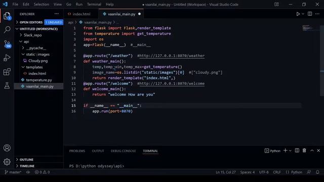 How to Build a Weather Application with Python | API Part3 | Flask | OpenWeatherMap API | tamil