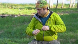 Как заменить резинку в дугах палатки