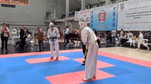 Асатрян Александр (жёлтый пояс)соревнования в г. Воронеж. Ашихара - каратэ