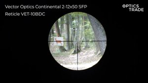 Vector Optics Continental 2-12x50 SFP Reticle VET-10BDC | Optics Trade Reticle Subtensions