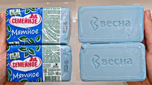 ASMR SOAP/МЫЛЬНОЕ АСМР! МЫЛО "ВЕСНА" - МЯТНОЕ! АСМР ВИДЕО ДЛЯ СНА!