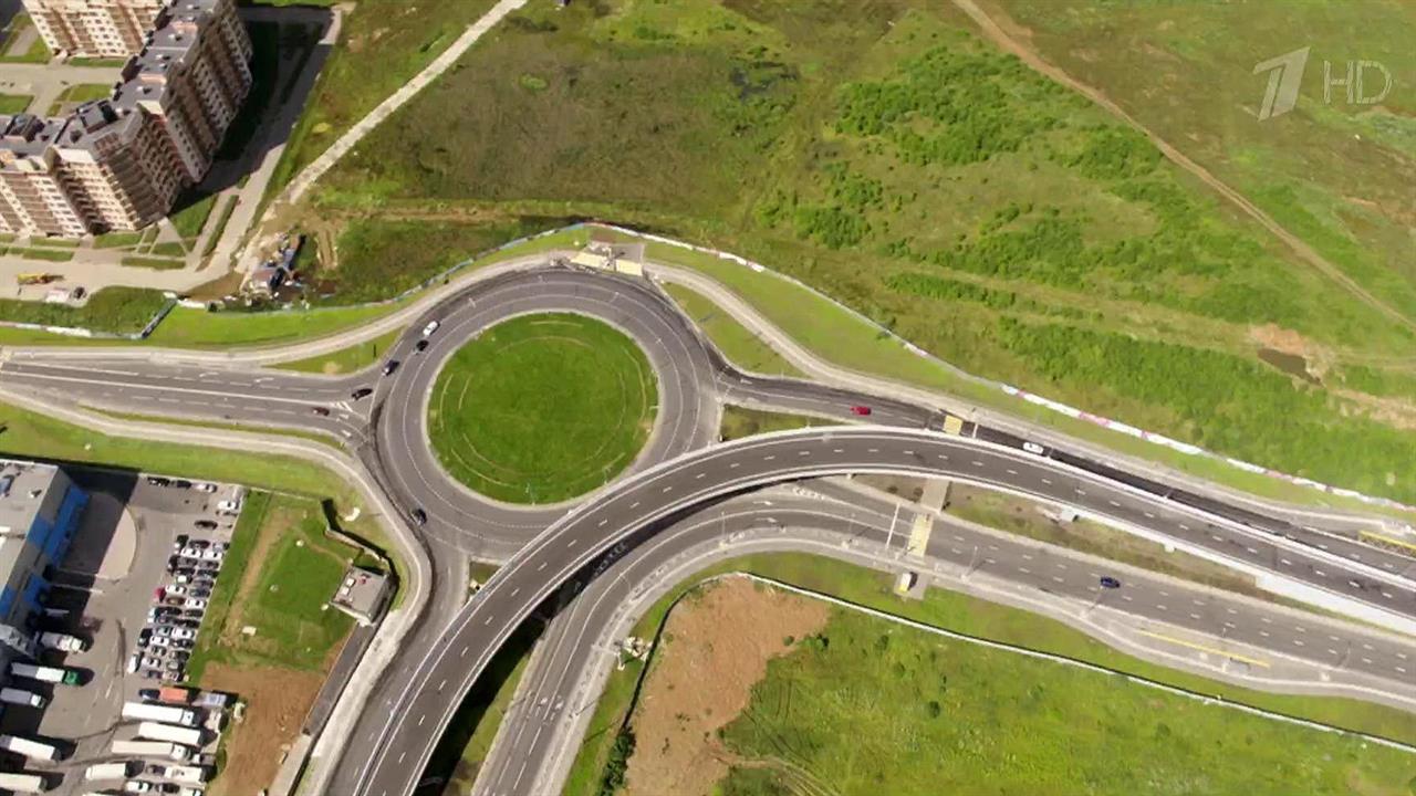 В Новой Москве открыли движение по новой дороге - от Боровского шоссе до деревни Ботаково