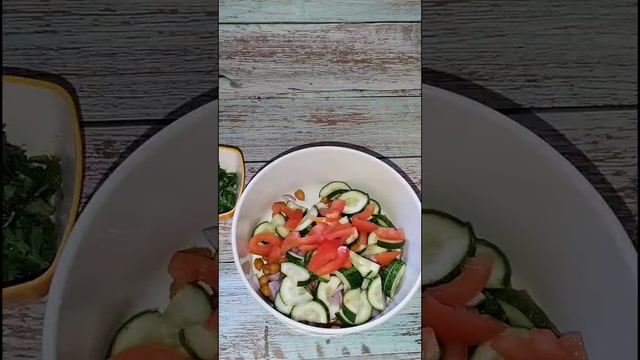 Chole Salad | High Protein Salad | The Complete Meal | #short