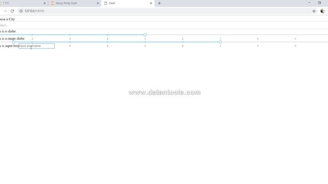 How to create Text Input Box in Plotly | Plotly Dash Tutorial Part -13 смотреть онлайн