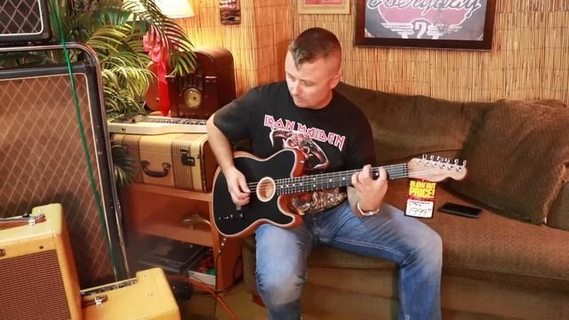 Fender Acoustasonic обзор, нового творения смотреть онлайн