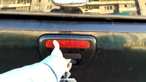 Электрозамок заднего борта L200