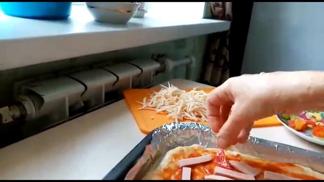 как делать пиццу, Приготовление пиццы #помощь #жизнь #доступнаясреда #любовь