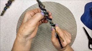 Новогодний декор  Сосульки из синельной проволоки