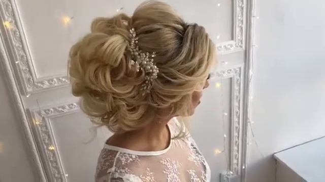 Свадебные вечерние прически и макияж тел. 8(915)191-93-00 смотреть онлайн