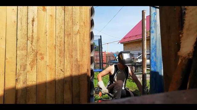 Как не надо строить забор ))) смотреть онлайн