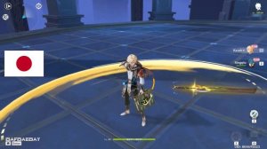 Kaveh Voice in 4 Different Languages (Skills & Attack) | Genshin Impact Kaveh