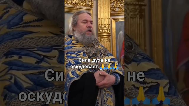 Сила 🙏🙏🙏. Протоиерей Сергий Кандыбин.