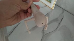 Мостовой червь из полимерной глины, делаю необычные игрушки