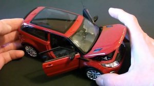#117 - Welly Land Rover Range Rover Evoque 1/24 Diecast Review