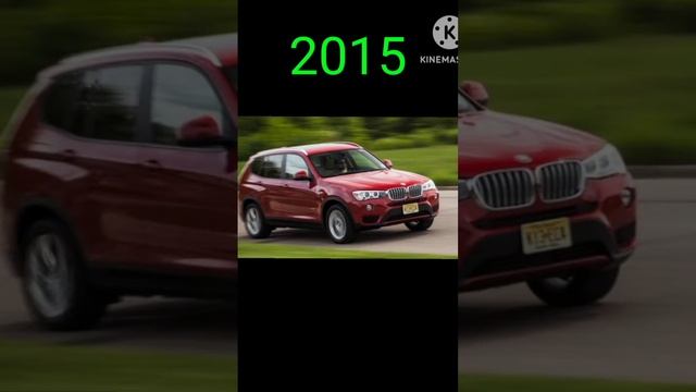 2005~2023 bmw x3 car model #Bmw X3#youtubeshorts