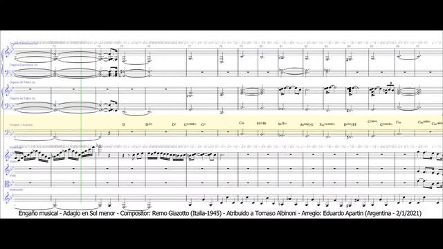 Adagio Albinoni en G min