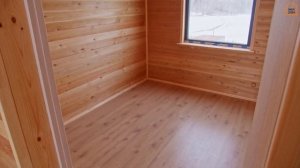 Внутренняя отделка дома в стиле Барнхаус _ Вагонка из лиственницы