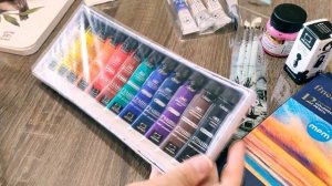 БОЛЬШАЯ распаковка арт материалов | Красный Карандаш | OZON