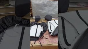 Установка чехлов на Шкода Октавия Skoda Octavia