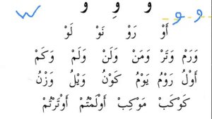 Арабский алфавит. Изучаем арабские буквы _ Урок 12 Уау