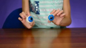 Светящиеся глаза DIY. Как сделать светящиеся глаза на Xеллоуин