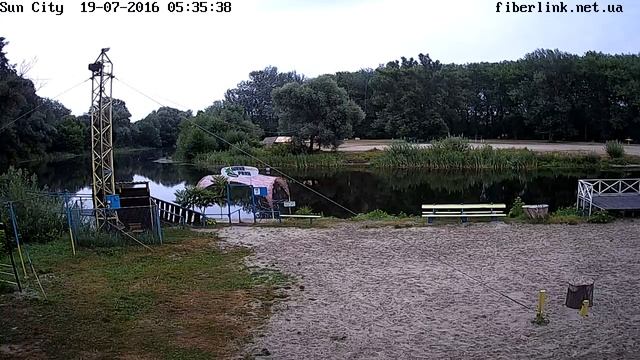 Онлайн камера Міський Пляж  м. Гадяч смотреть онлайн