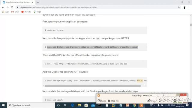 Docker Nedir Dokerin ubuntu 20 04 - de yuklenilmesi смотреть онлайн