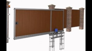 Выдвижные ворота своими руками