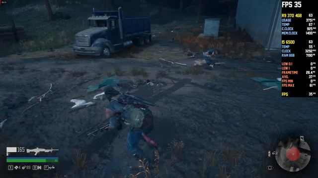 Days Gone - R9 370 4GB - i5 6500 - 8GB Ram - Low - Medium - High - 1080p смотреть онлайн