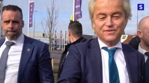 Geert Wilders bezoekt de Bazaar in Beverwijk |4K